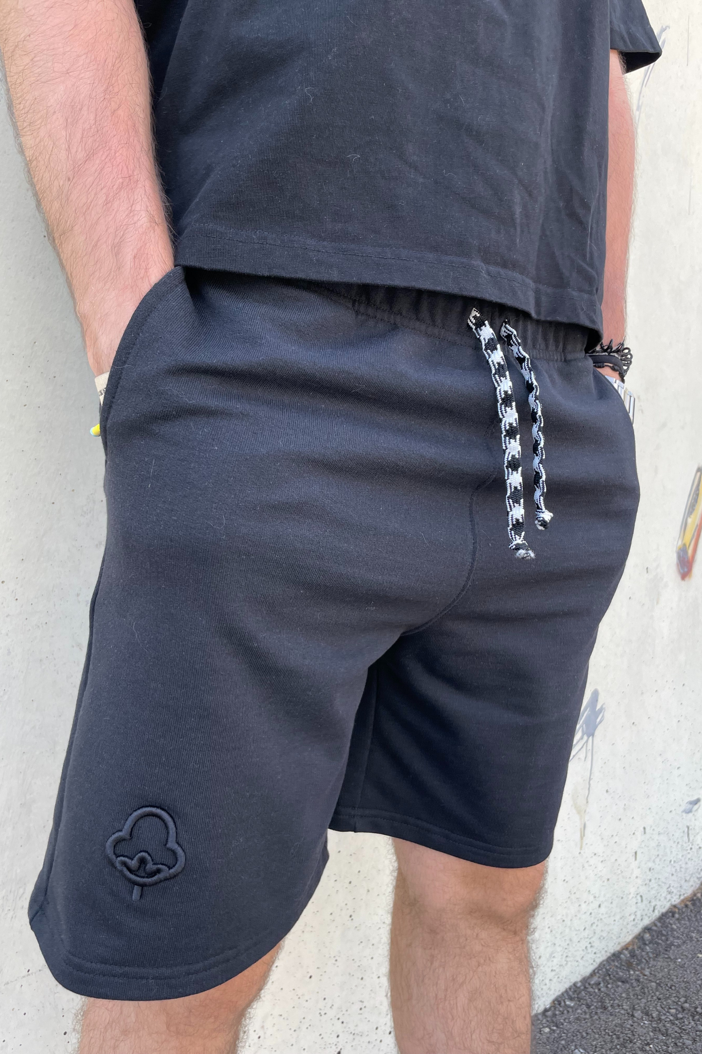 Pantalon Negro 3D