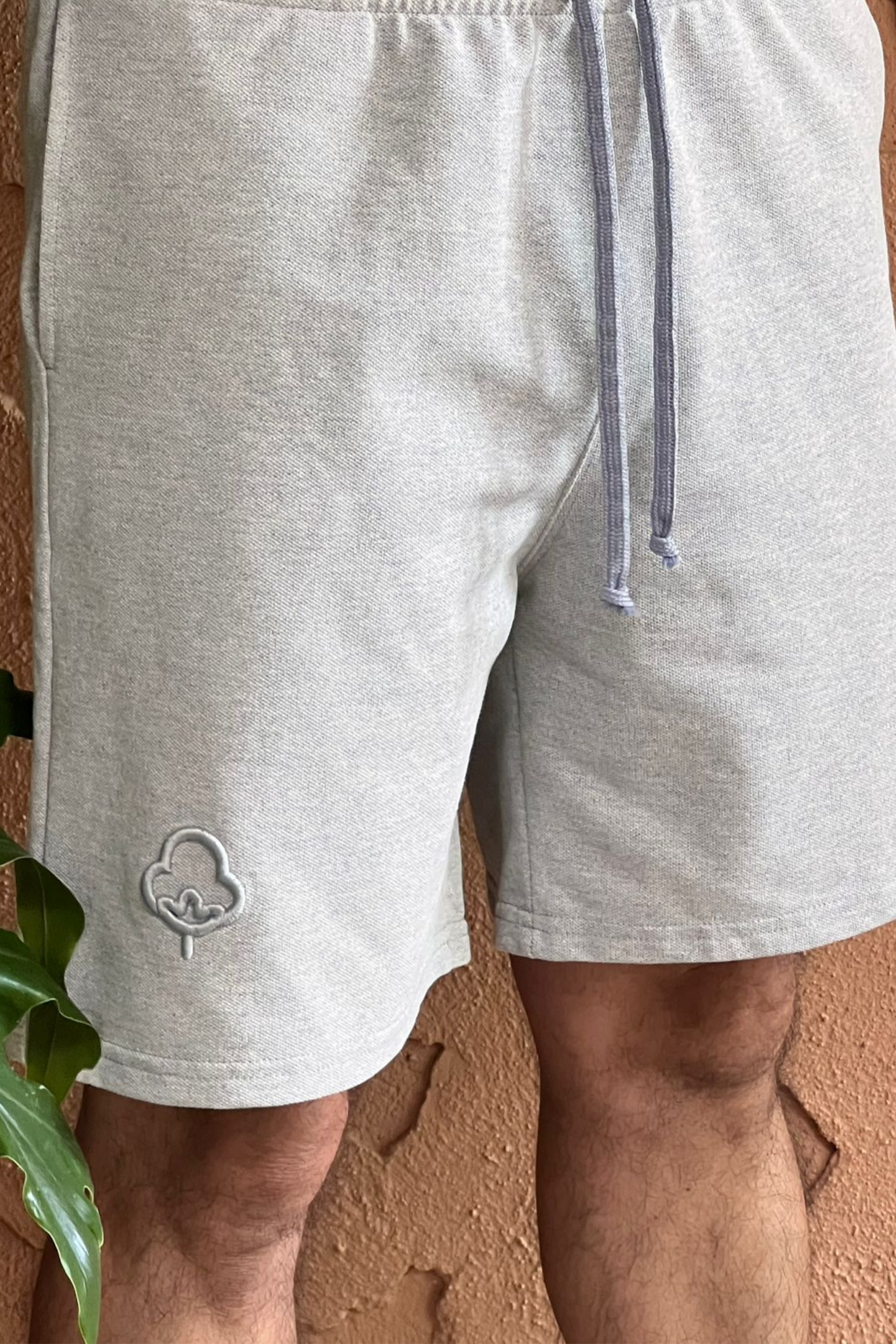 Pantalón Gris piqué 3D