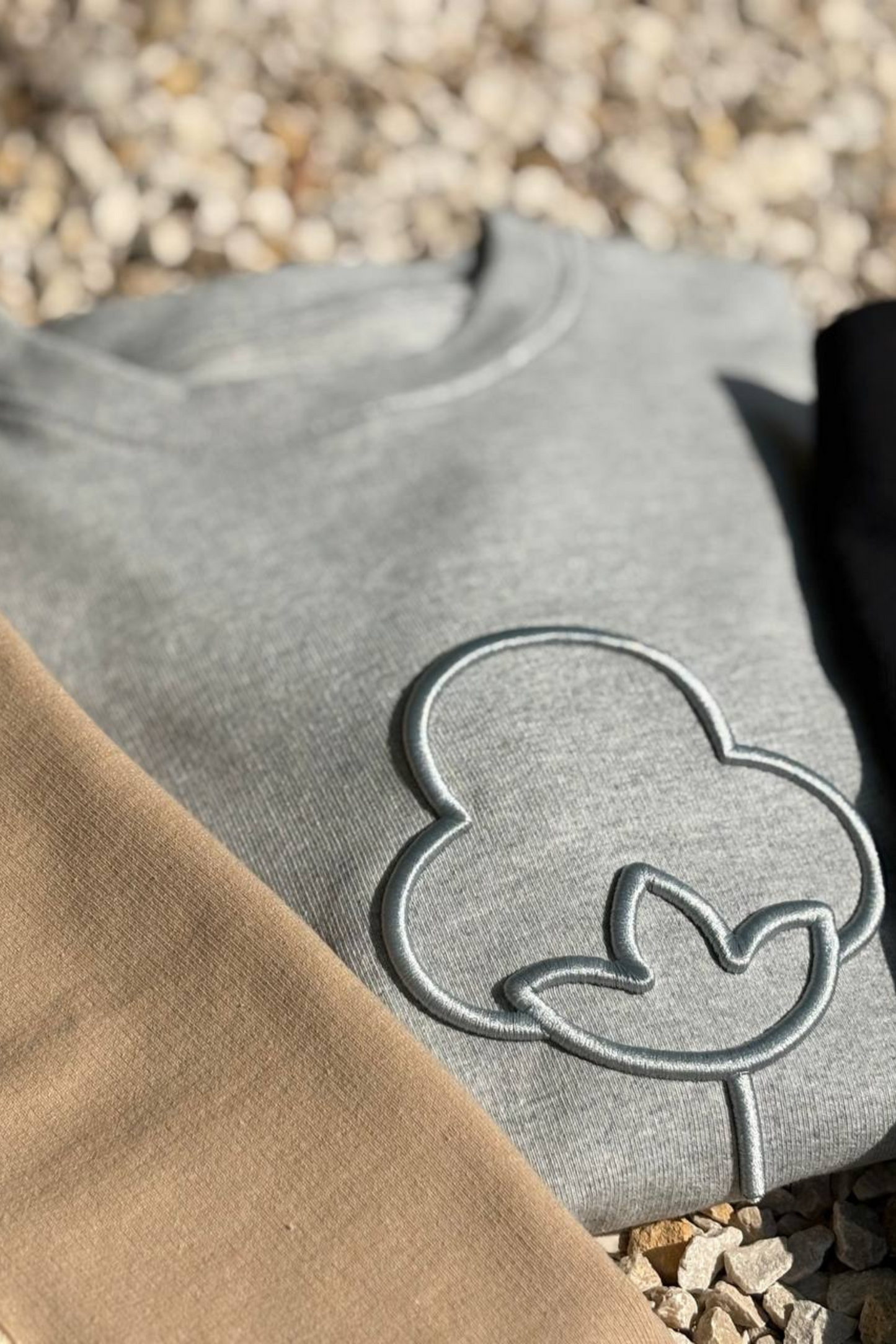 Sudadera 3D Gris