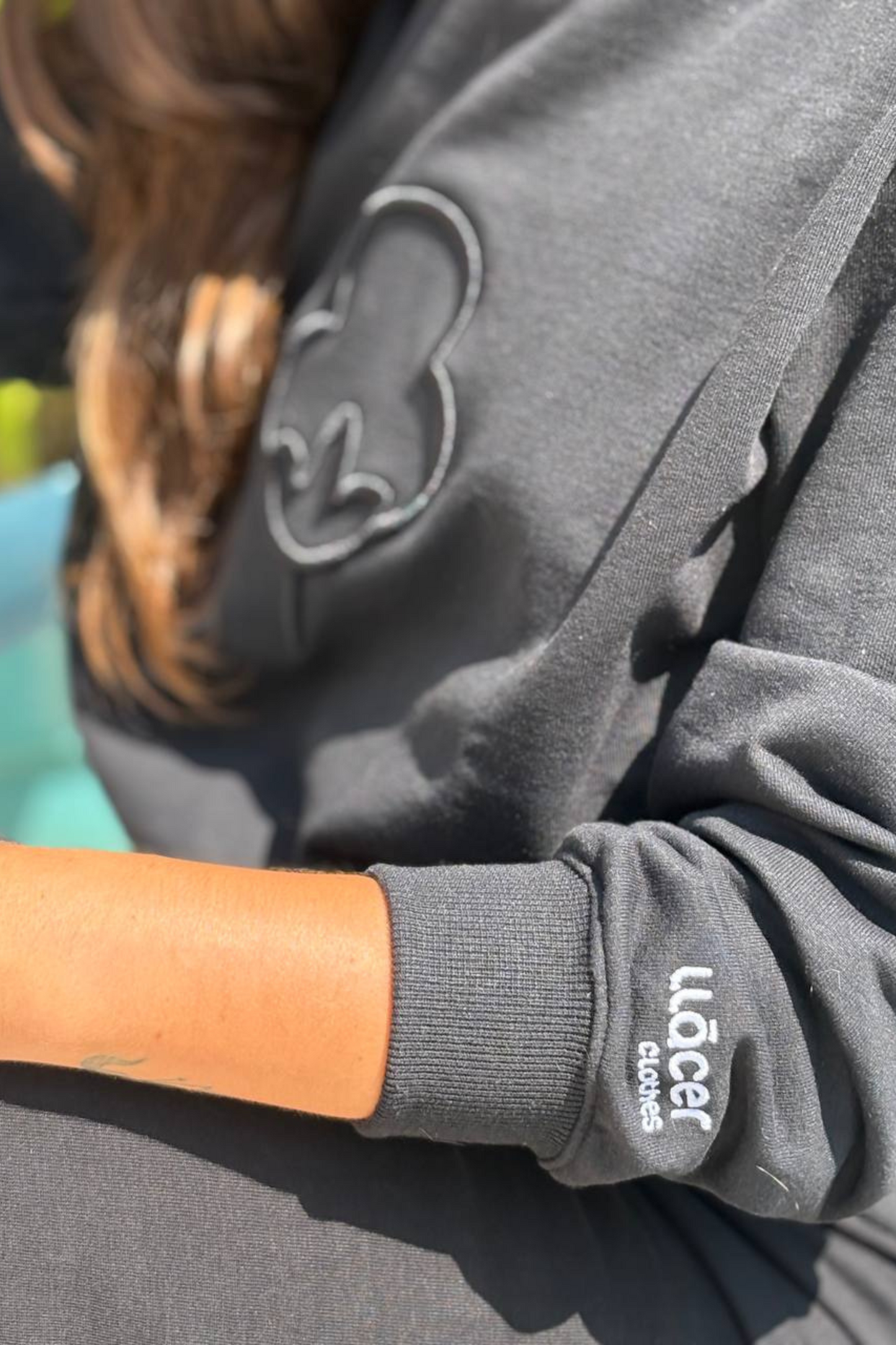 Sudadera 3D Negro