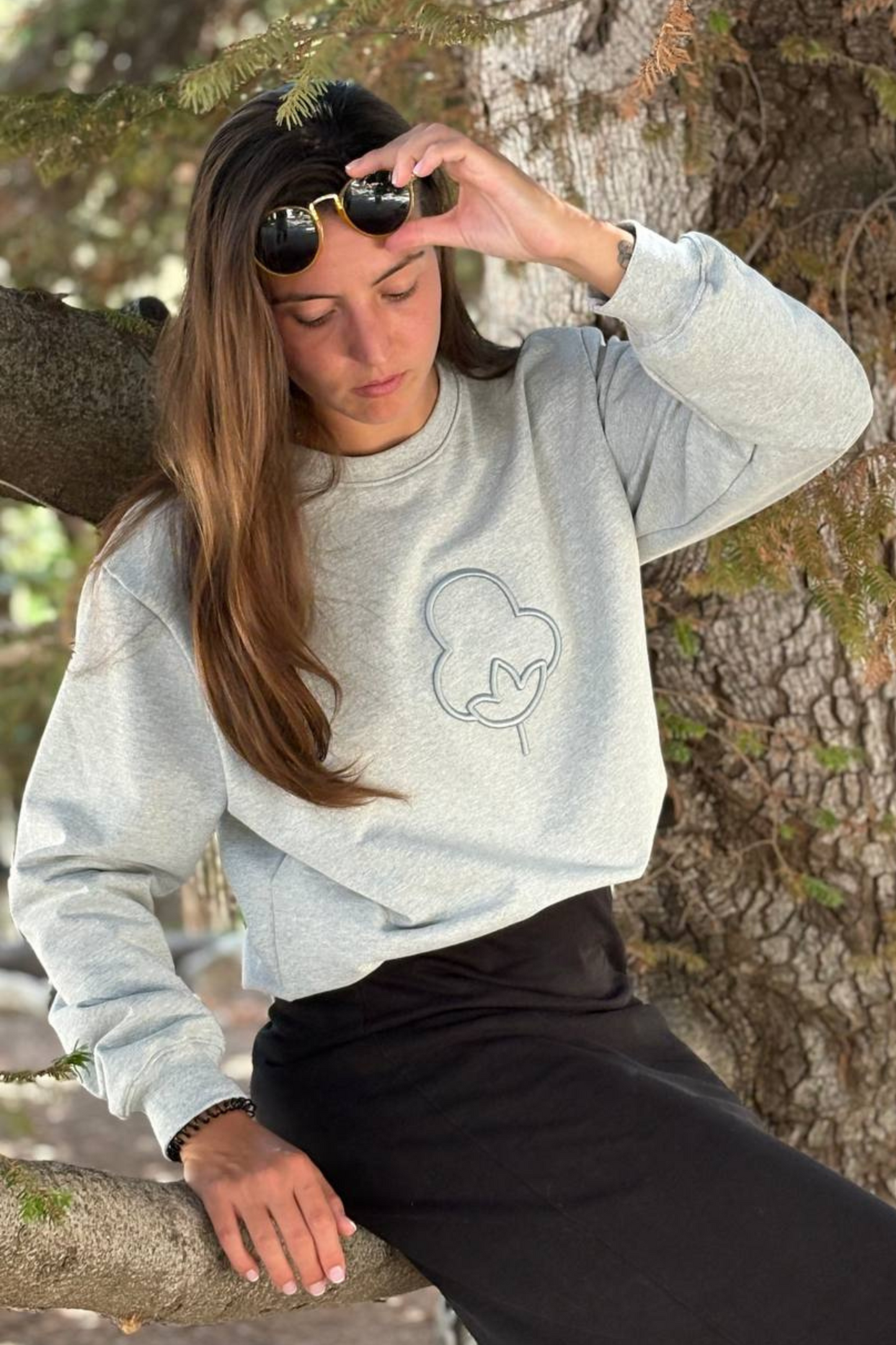 Sudadera 3D Gris