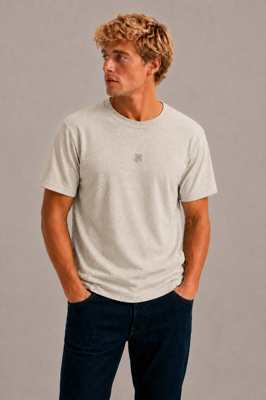 Camiseta algodón Unisex Explore lino