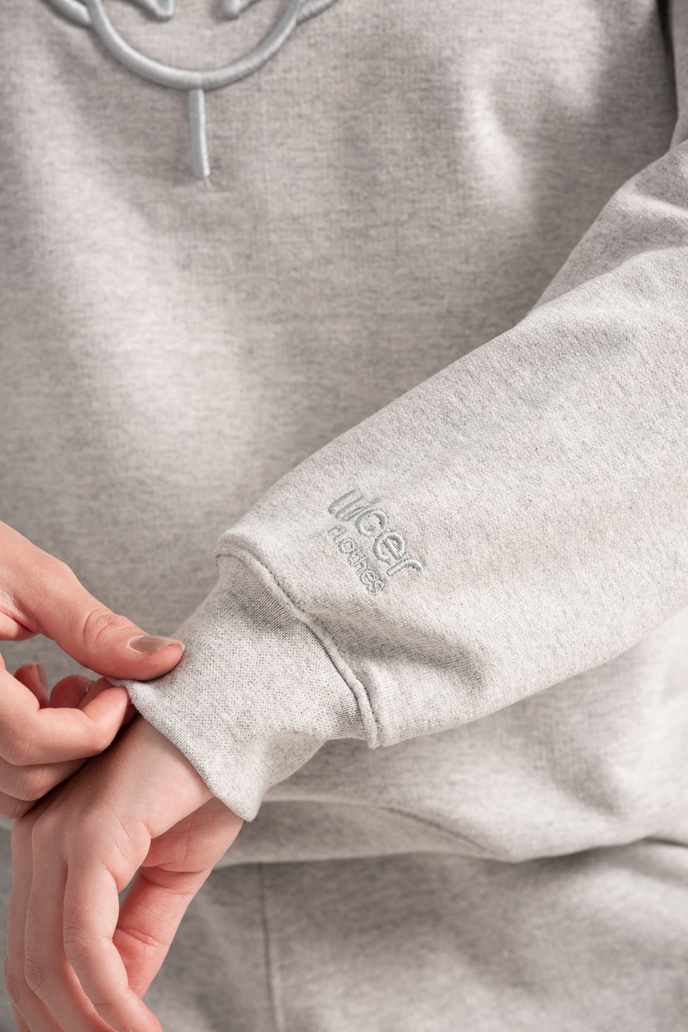 Sudadera 3D Gris
