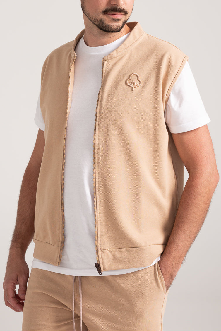 Chaleco Piqué Arena