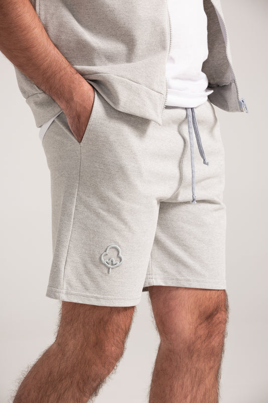 Pantalón Gris piqué 3D