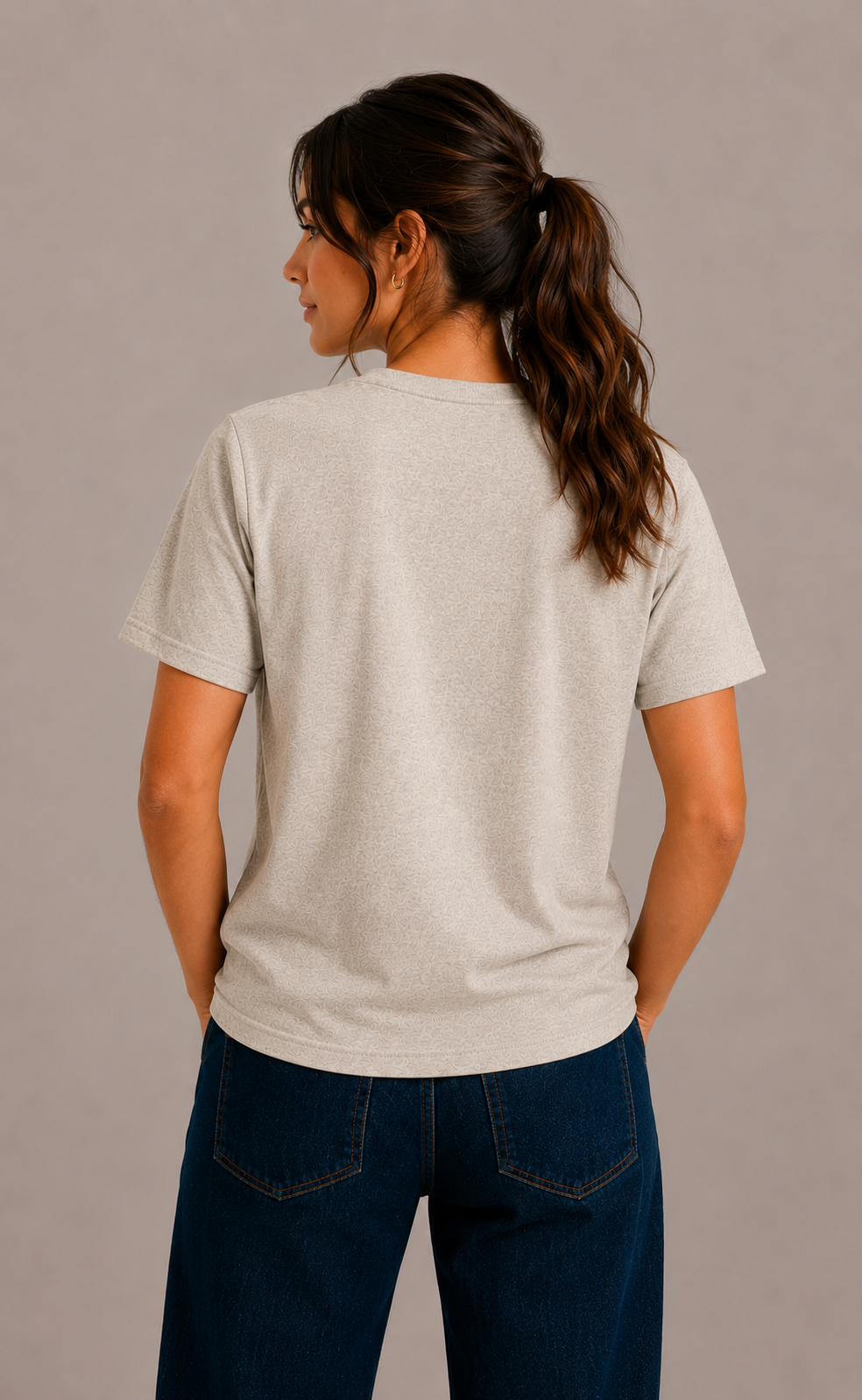 Camiseta algodón Unisex Explore lino