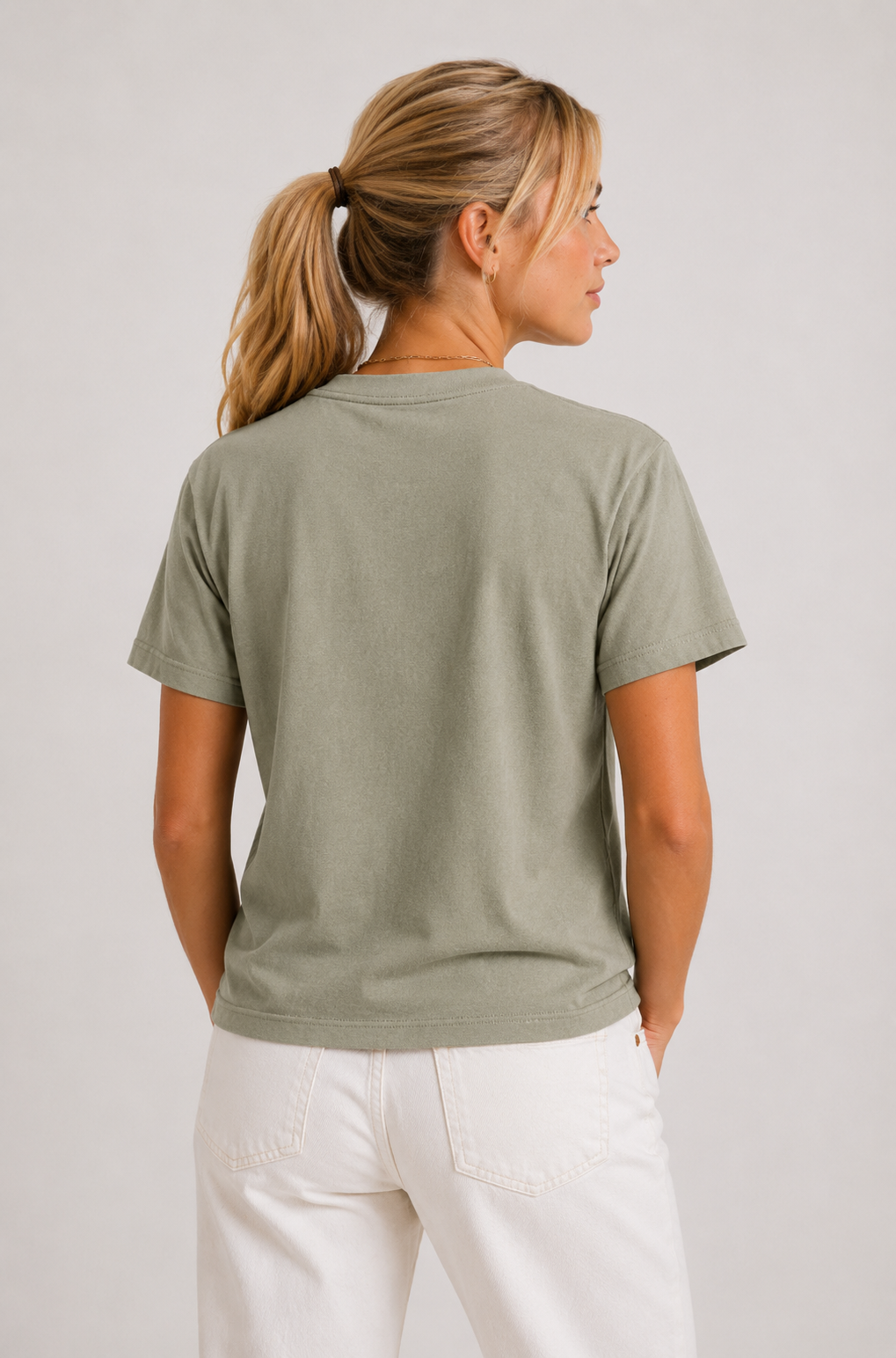 Camiseta algodón Unisex Explore verde